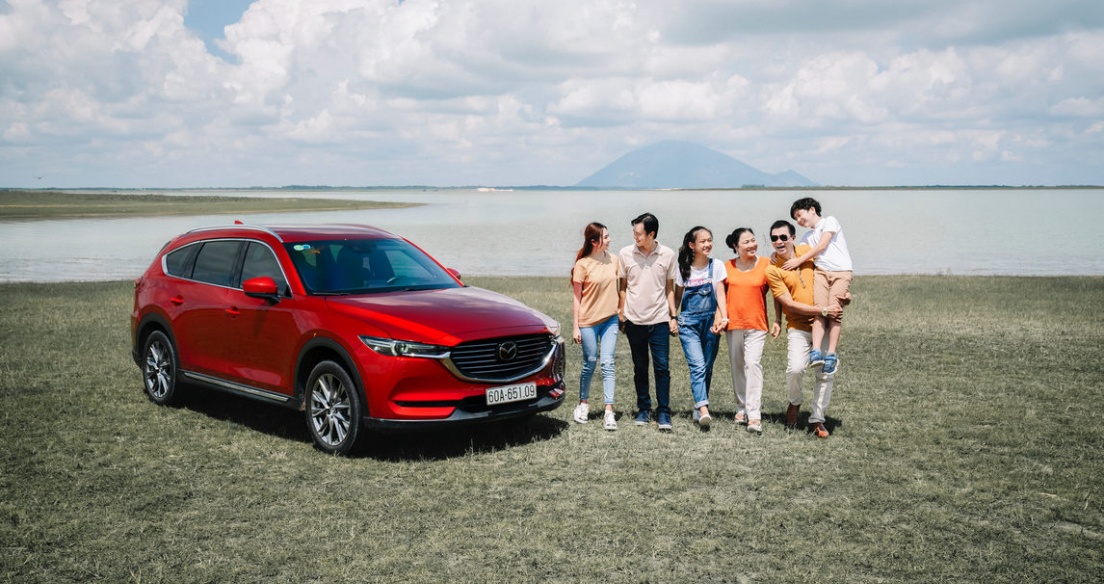 Mazda CX-8: SUV tiện nghi và an toàn cho gia đình du xuân đầu năm